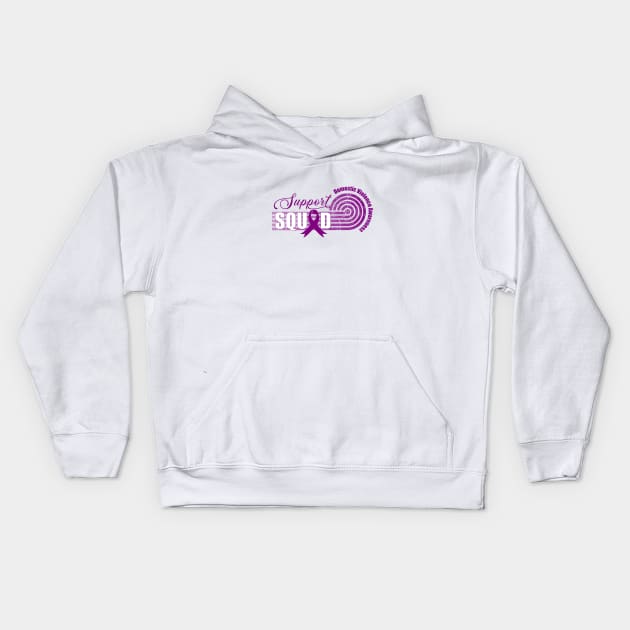 Domestic Violence Awareness Kids Hoodie by DesignerDeskStd